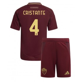 AS Roma Bryan Cristante #4 Hjemme skjorte til barn 2024-25 Kortermet (+ korte bukser)